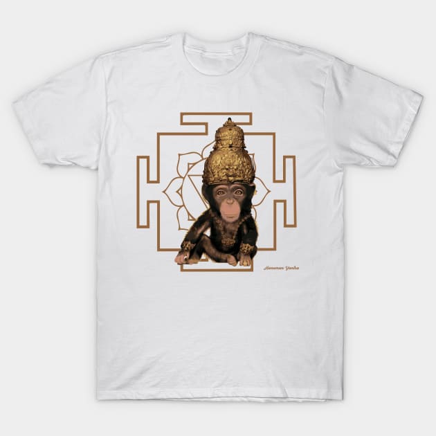 Monkey King Hanuman T-Shirt by mariasshop